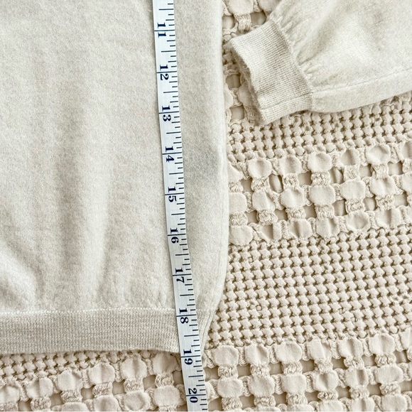 Manrico tan 100% cashmere Made in Italy cardigan sweater set size EU 40 (US 4) - Picture 10 of 16